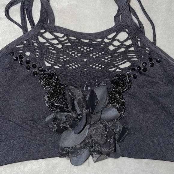 Beautifully handmade bedazzled performance/audition top - Picture 3 of 7